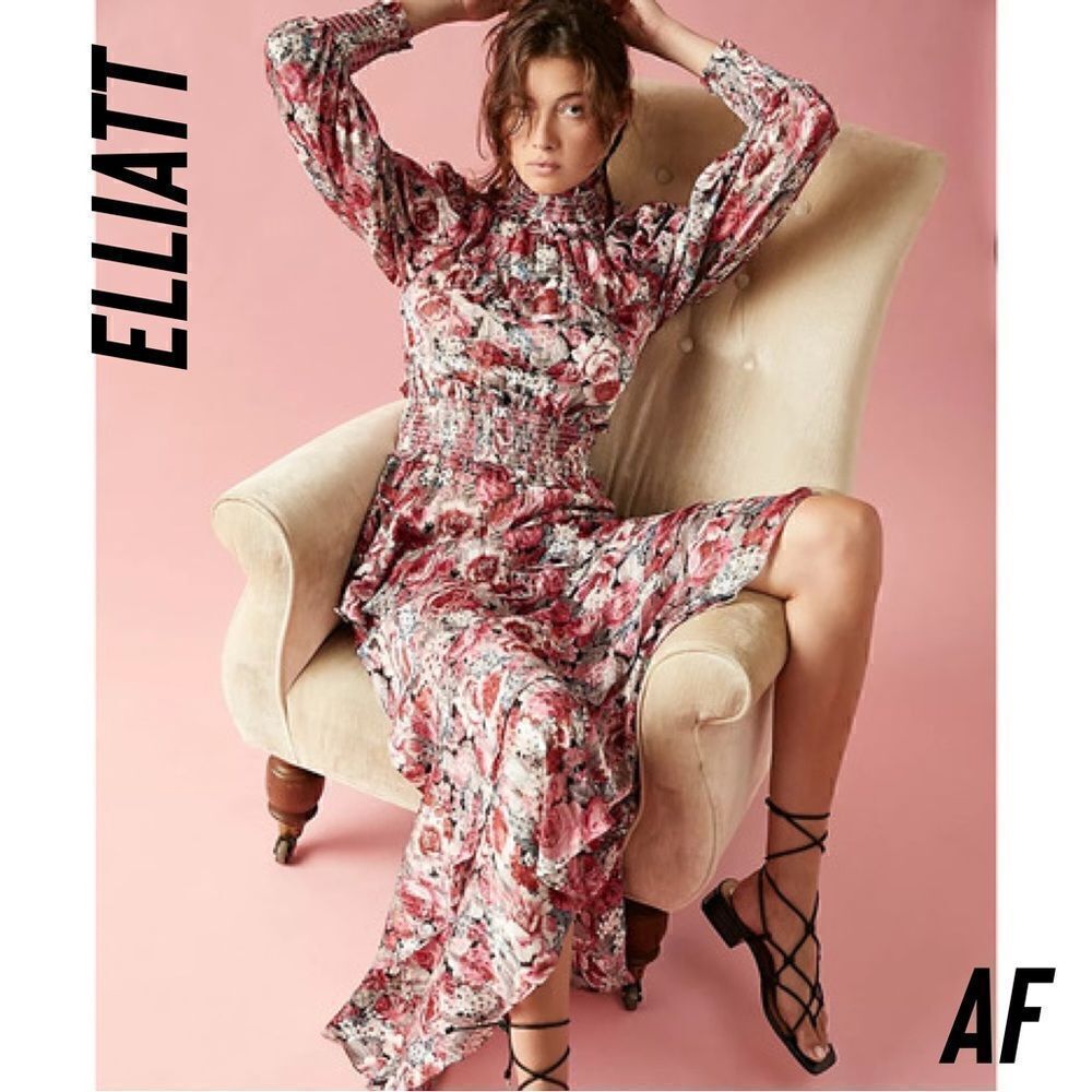 FREE PEOPLE ELLIATT DORIAN MAXI DRESS NWT XS